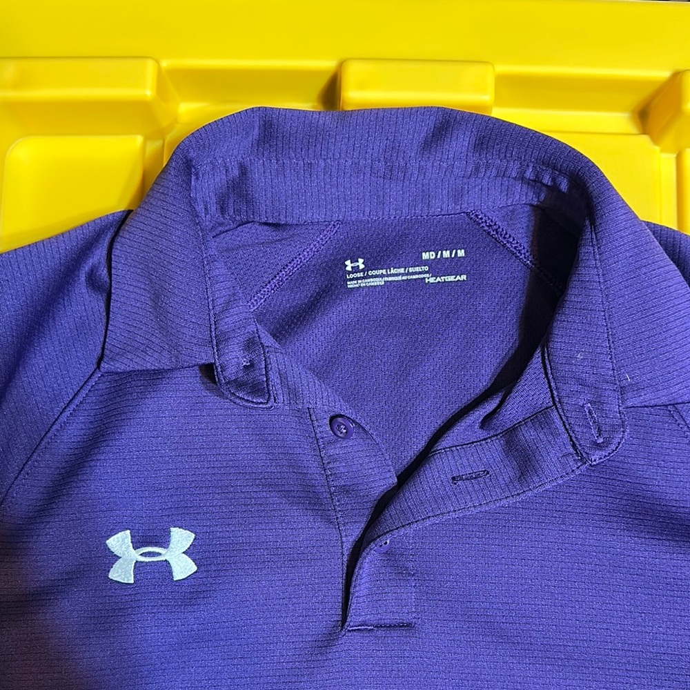 Under Armour Purple Performance Polo Shirt